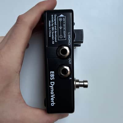 EBS DynaVerb Studio Edition Bass Reverb 2010s - Yellow/Black image 3