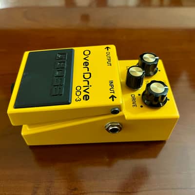 Boss OD-3 OverDrive (Silver Label) 1997 - Present - Yellow image 5
