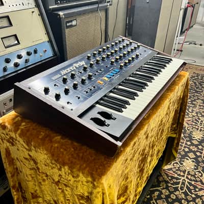 Korg Mono/Poly MP-4 1981 Blue original vintage analog synthesizer poly-synth AK image 3