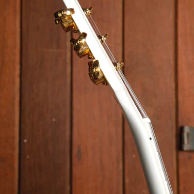 Epiphone Les Paul Custom Alpine White Electric Guitar image 9