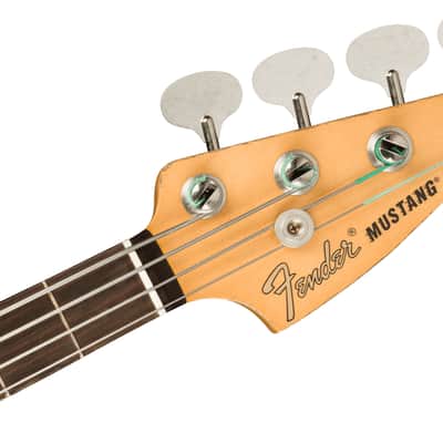 Fender JMJ Road Worn Mustang Bass - Black image 3