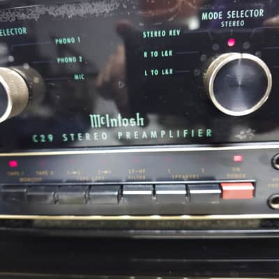 McIntosh C29 Solid State Stereo Preamplifier Serviced Good Aesthetic Condition image 8