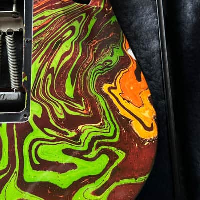 Ibanez JEM77 PMC Purple Multi Color Steve Vai with Case image 15