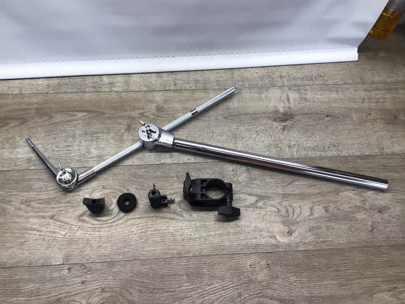 Alesis Cymbal Boom w/ Roland MDH-6U Rack Mount, Anti Spin, Felt & Wing Nut image 1