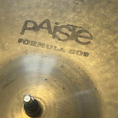 Paiste Formula 602 17" Seven Sound Set No. 3 (1974) - 1873g image 4