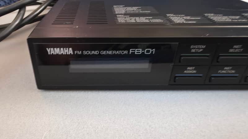 Yamaha FB-01 FM Sound Generator 1986 - 1987 - Black | Reverb