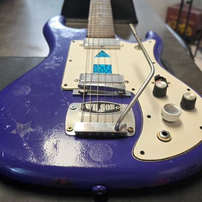WEM Watkins Wilson Rapier 22 1960's Vintage 60s EX UK FILM STUDIO PROP British Electric Guitar Made in England image 12