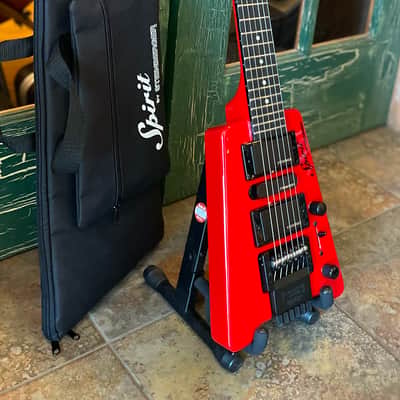 Steinberger Spirit GT-Pro HSH Electric Guitar in Hot Rod Red w/ Steinberger Bag image 4