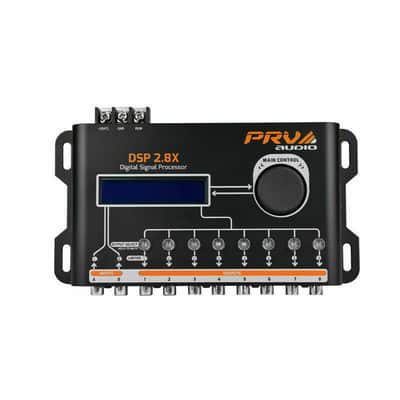 PRV Audio DSP 2.8X Car Digital Signal Processor graphic & parametric equalizer image 3