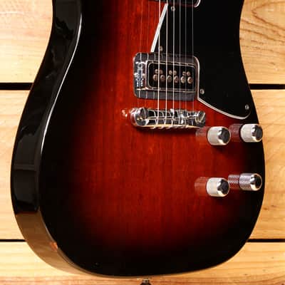 Fender Tele-Sonic + OHSC 1999 - Nice! Crimson Red Transparent 85830 image 8