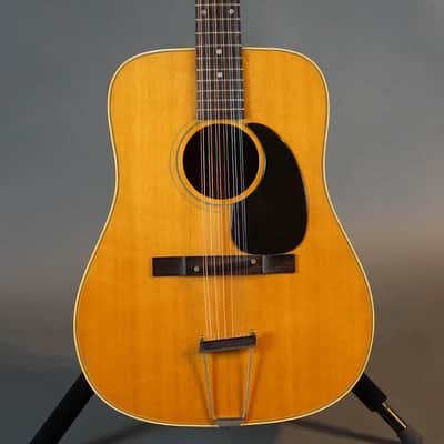 Gibson Heritage 12 12-String Acoustic Guitar Natural w/Case (1969) - Used image 2