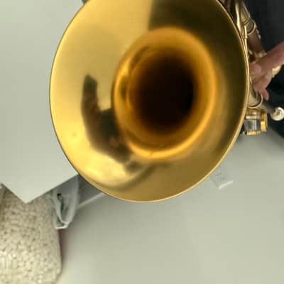 Adams A1 v2 Bb Trumpet - Satin Gold Lacquer image 7