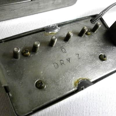 RELIC Humbucker Pickup SET Dry Z By Q pickups AGED Vintage Guitar SG LP Greco EGF EG Maxon PAF image 5