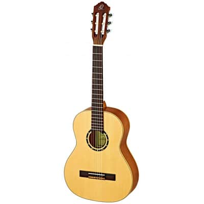 ORTEGA R121L-3/4 Lefthand Konzert-Gitarre 3/4 inkl. Gigbag natur image 1
