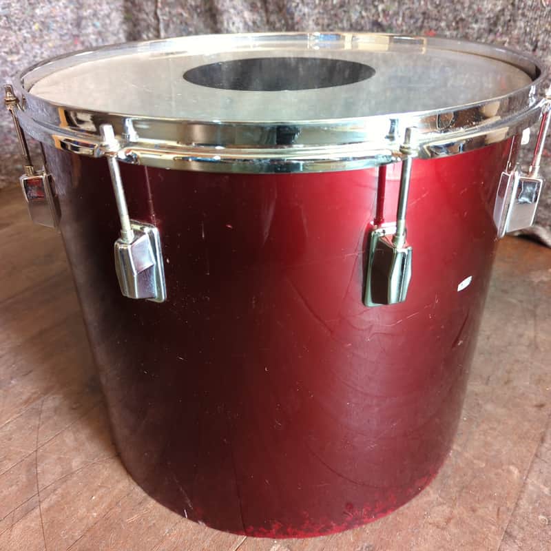 Vintage Red Maxwin 16" Concert Tom image 1