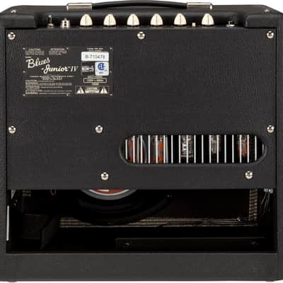 Fender Blues Junior IV 1 x 12-inch 15-watt Tube Combo Amp Black w/Footswitch image 4