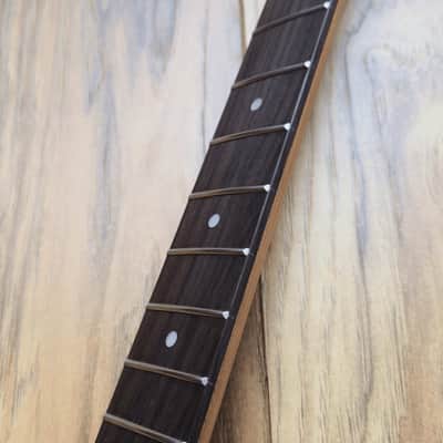 Telecaster Compatible Roasted Maple and Rosewood Vintage Guitar Neck – 21 Fret, Unfinished image 9
