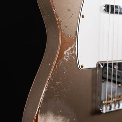 Fender Custom Shop 1961 Telecaster Heavy Relic - Roasted Body/Shoreline Gold image 4