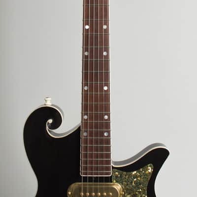 Premier E-730 Solid Body Electric Guitar (2025), ser. #06, original black tolex hard shell case. image 8