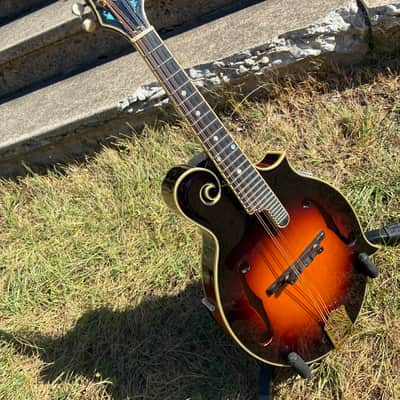 The Loar LM-700 Supreme F-Style Mandolin - Vintage Sunburst image 2