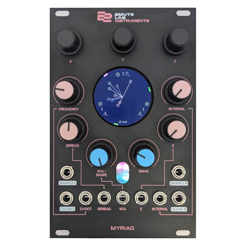 eMute Lab Instruments Myriad Eurorack Multi-Oscillator Module image 1