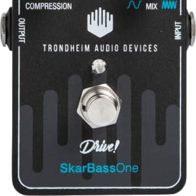 Trondheim Audio SkarBassOne Preamp/Distortion/Compressor Bass Effects Pedal image 1