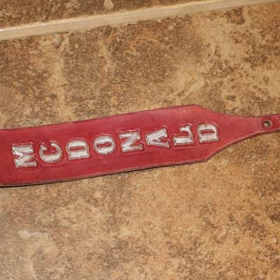 Handmade Vintage leather strap "McDonald" image 3
