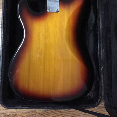 Vintage MIJ Pan Precision Bass early 70's Sunburst Univox image 4