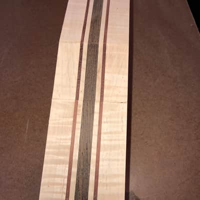 Laminated neck blank with scarf joint long for Bass or Guitar image 5