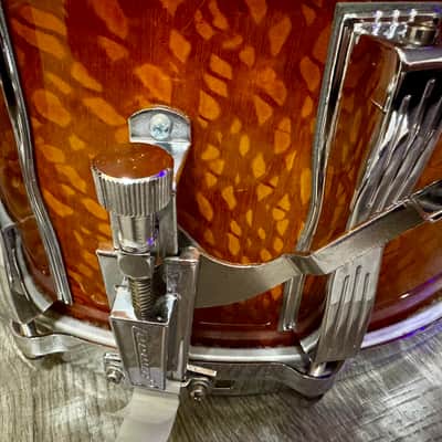 Ludwig 100th Anniversary Legacy Exotic Series (Lacewood Red Burst Finish-RARE) image 8