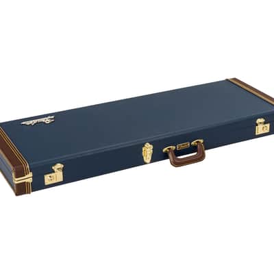 Fender Classic Series Wood Case Strat/Tele - Navy Blue image 2
