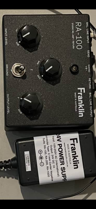 Franklin Audio RA-100 Re-Amp and Pedal Interface image 1