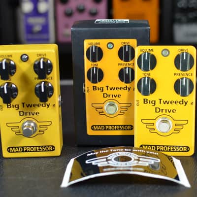 Mad Professor Big Tweedy Drive 2010s - Yellow image 7
