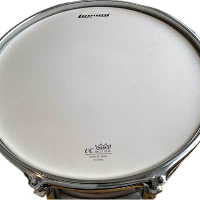 Ludwig Breakbeats Snare 14x5 - White sparkle image 3
