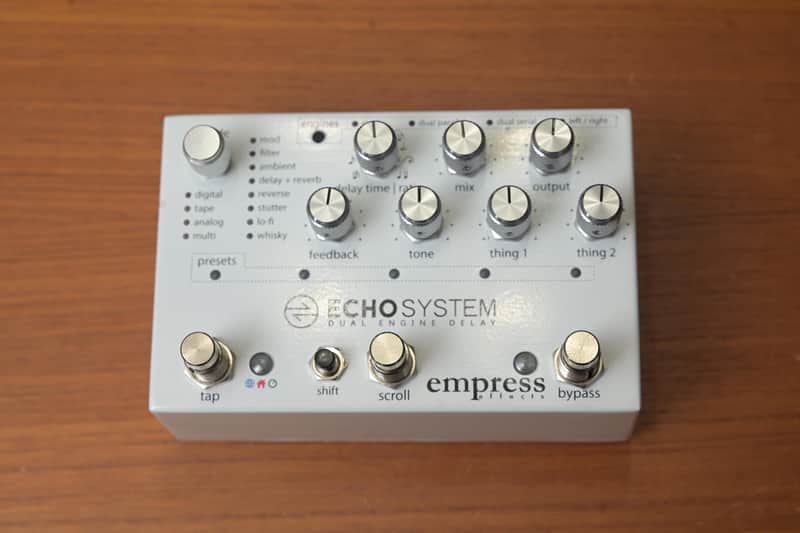 Empress EchoSystem Dual Engine Delay/Free Shipping