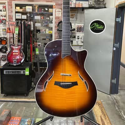 Taylor T5-S1 エレアコ Taylor - T5-S1 2006 Used Semi-Hollow Electric with case | Mass