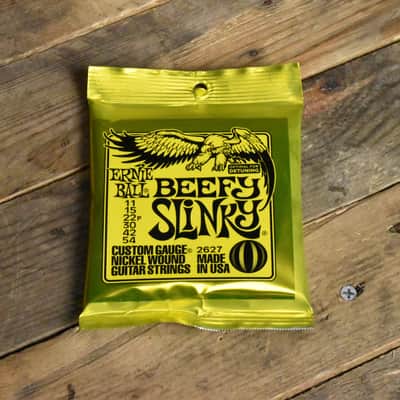 Ernie Ball P02627 Beefy Slinky Electric Guitar Strings 11-54 image 1