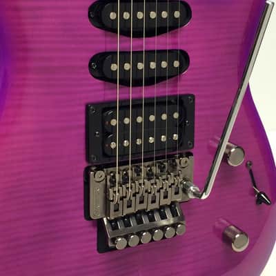 Kramer SC211 Striker Custom Floyd Rose Electric Guitar - Trans