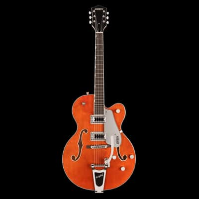 Gretsch G5420T Electromatic Classic Hollow Body Single-Cut with Bigsby Orange Stain - Serial # CYGC23071199 - Demo image 2