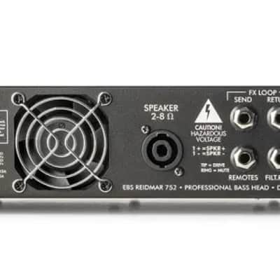EBS Reidmar 752 RD752 750 watt 2 ohm Light Weight Bass Amplifier Head image 3