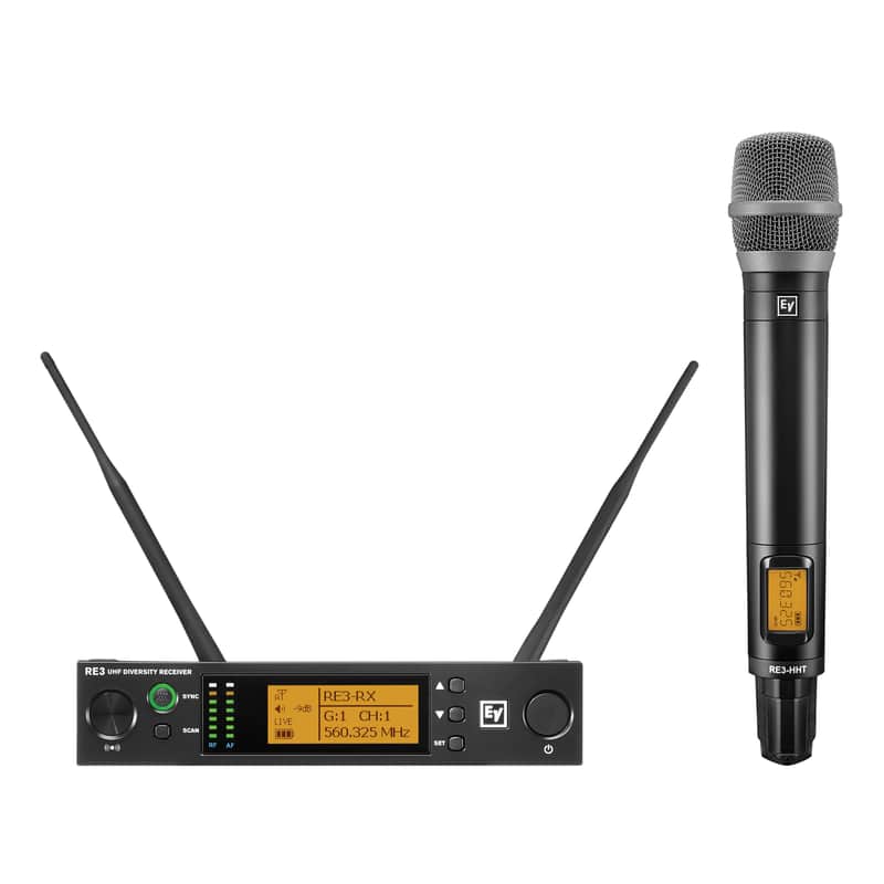 Electro Voice RE3-RE520-5H 560-596MHz - Wireless Handheld System image 1