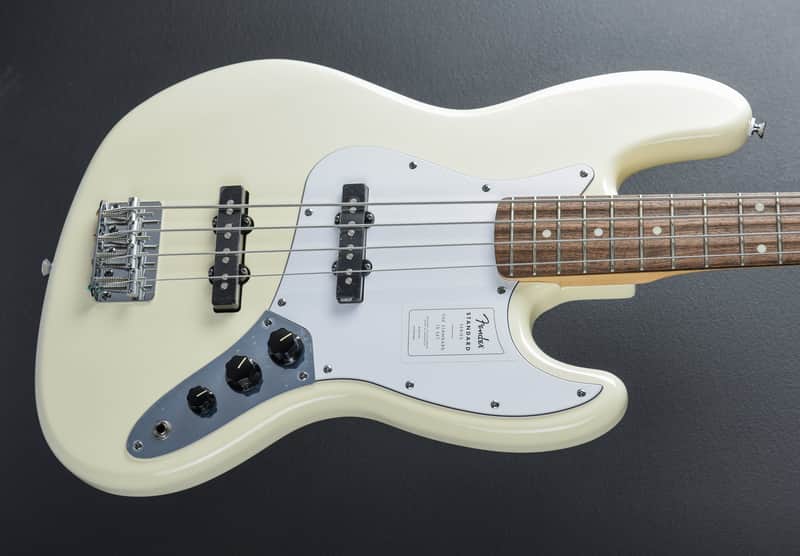 Fender Standard Jazz Bass - Olympic White image 1