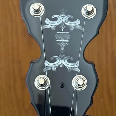 Deering  Eagle II Acoustic Electric 5 String Banjo and Fishman Platinum PRO EQ Preamp Pedal image 6