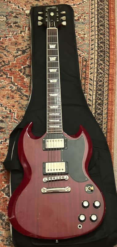 SUPER RARE vintage 1993 Gibson by Orville (Japan)NON CATALOG 61 SG R TOP OF THE LINE