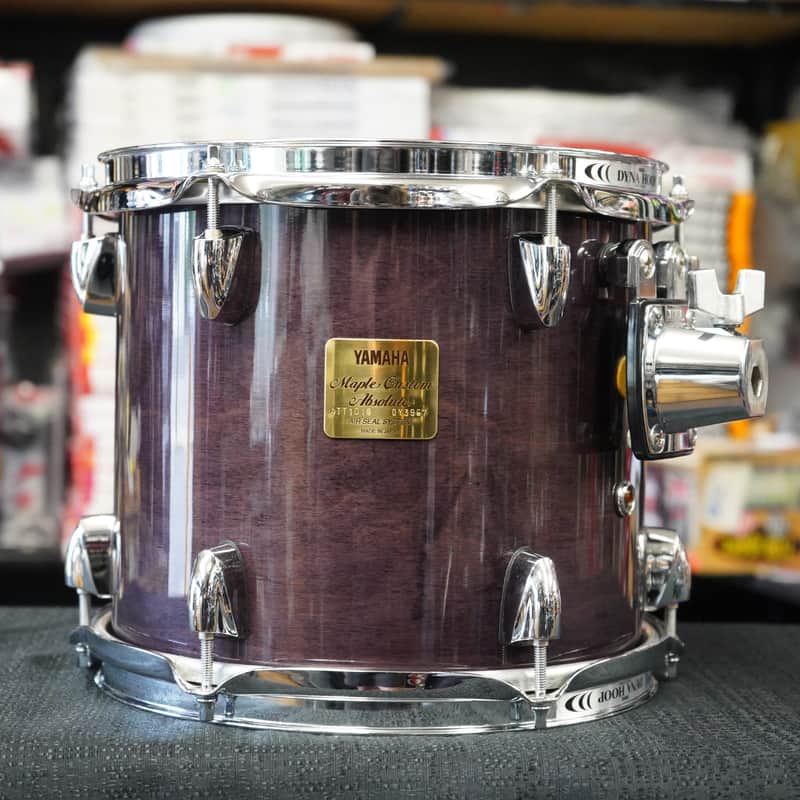 Yamaha/Japan Maple Custom Absolute Series 10" Tom - Plum Lacquer | 9x10" image 1
