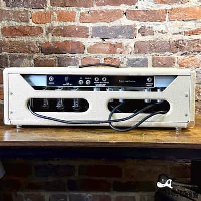 Gomez USA Surfer 100 Watt - Handwired Tube Guitar Head #16 (2010s - Rough Blonde) image 4