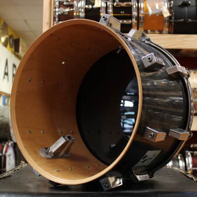 1970s Sonor 10x14 Phonic Tom in High Gloss Black image 6