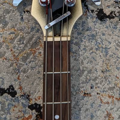1999 Burny / Fernandes WSB-80EV Eins:Vier Lüna's signature model- black with silver burst image 11