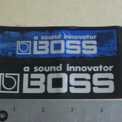 Boss Instructions (Japanese Text ONLY) for DC-3 Digital Dimension (digital chorus) from 1988 and Boss Innovations Sticker Sheet (has 2 stickers) image 22