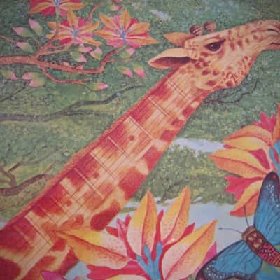 Fender Super Twin & Telecaster Authentic Vintage Poster "The Leather-Lunged Multi-Voiced Super Twin" Artist Endicott Circa-1976-Multi Color image 12